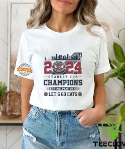 2024 Stanley Cup Champions Florida Panthers NFL Let’s Go Cats Skyline Shirt