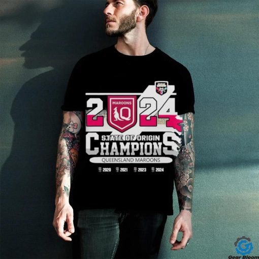 2024 State Of Origin Champions Queensland Maroons Shirt