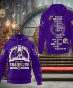 2024 Sugar Bowl Champions Sweathoodie, sweater, longsleeve, shirt v-neck, t-shirt, Washington Huskies Football Hoodie 3D