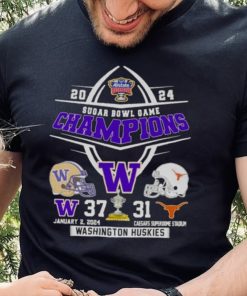 2024 Sugar Bowl Champions Washington Huskies 37 31 Texas Longhorn Shirt