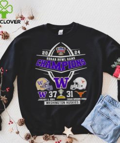 2024 Sugar Bowl Champions Washington Huskies 37 31 Texas Longhorn Shirt