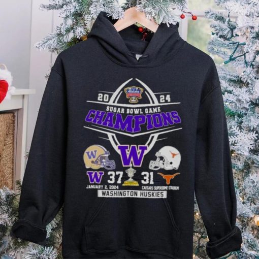 2024 Sugar Bowl Champions Washington Huskies 37 31 Texas Longhorn Shirt