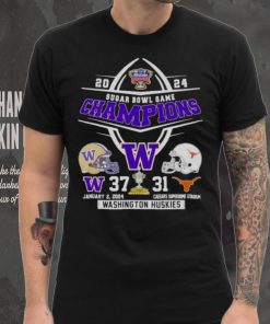 2024 Sugar Bowl Champions Washington Huskies 37 31 Texas Longhorn Shirt