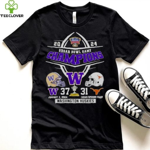 2024 Sugar Bowl Champions Washington Huskies 37 31 Texas Longhorn Shirt