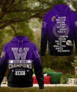 2024 Sugar Bowl Champions Washington Huskies 3D