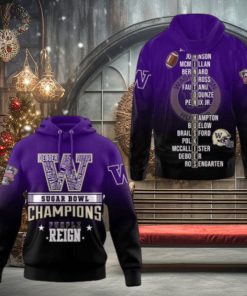 2024 Sugar Bowl Champions Washington Huskies 3D