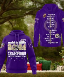 2024 Sugar Bowl Champions Washington Huskies Hoodie T Shirt