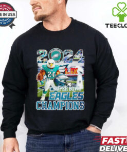 2024 Super Bowl Lix Eagles Champions mascot shirt