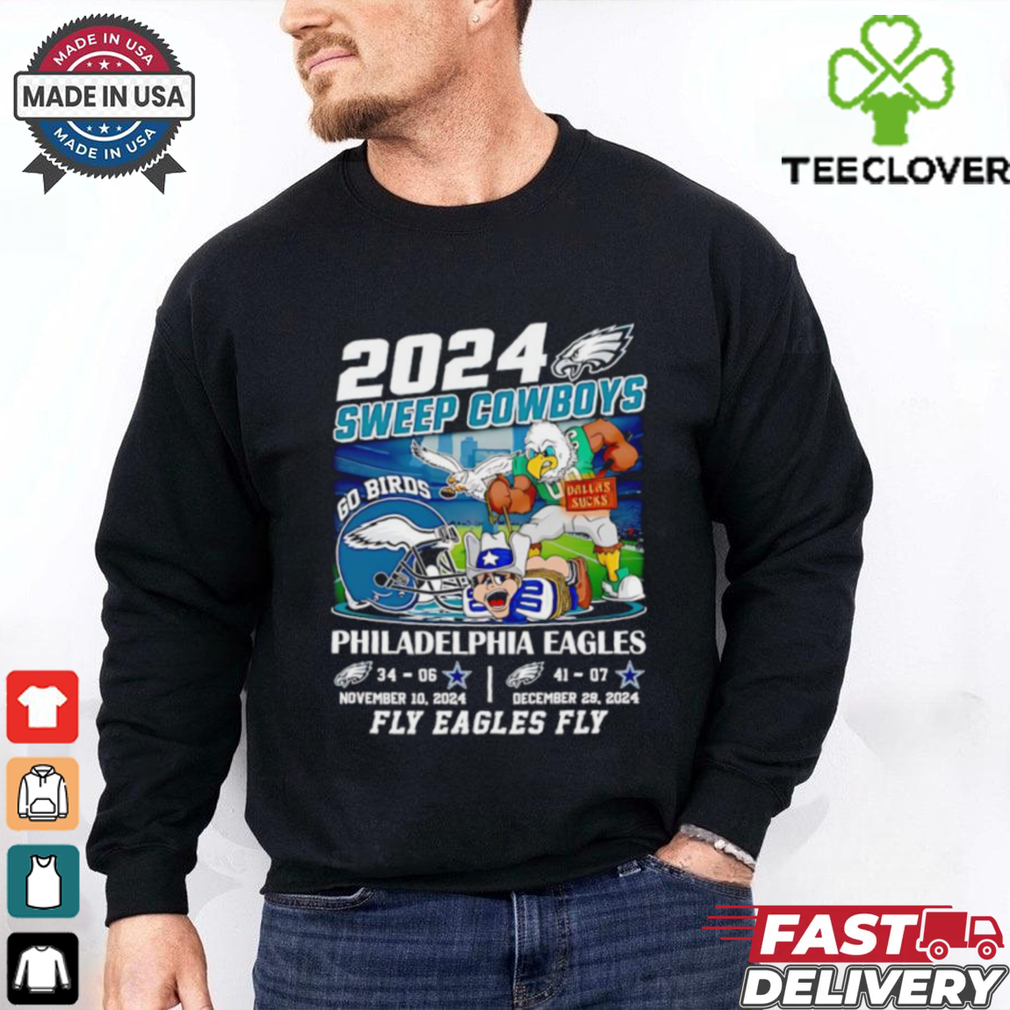 2024 Sweep Cowboys Philadelphia Eagles mascot shirt 2024 Sweep Cowboys Philadelphia Eagles mascot shirt