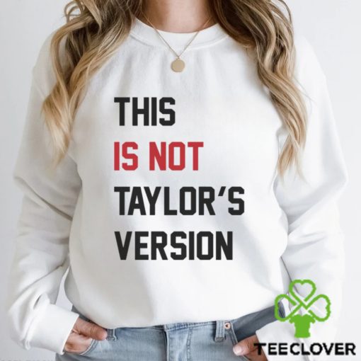 2024 Taylor Wearing This Is Not Taylor’s Version Shirt