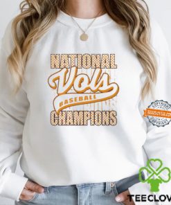 2024 Tennessee Volunteers Baseball National Champions NCAA Men’s Baseball College World Shirt