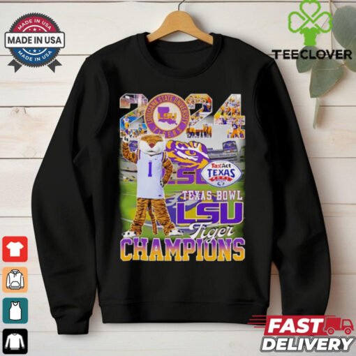 2024 Texas Bowl LSU Tiger Champions mascot shirt Fan Favorite
