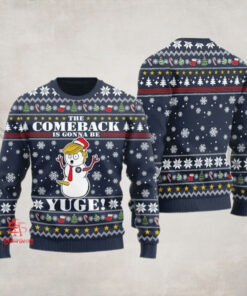2024 The Comeback Is Gonna Be YUGE Ugly Sweater