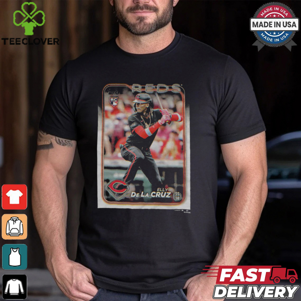 2024 Topps Baseball Elly De La Cruz Reds Shirt 2024 Topps Baseball Elly De La Cruz Reds Shirt