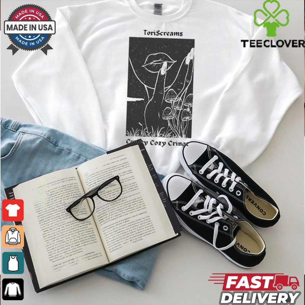 2024 Toriscreams Creepy Cozy Cringe Shirt 2024 Toriscreams Creepy Cozy Cringe Shirt