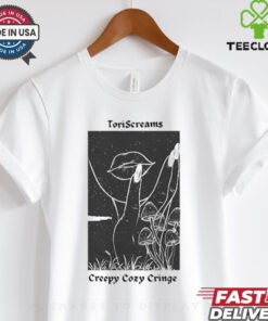 2024 Toriscreams Creepy Cozy Cringe Shirt