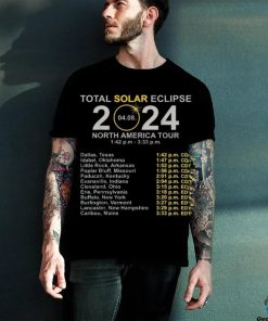 2024 Total Solar Eclipse April 8 Path Of The Eclipse Shirt