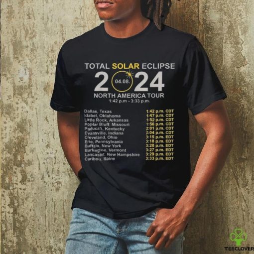 2024 Total Solar Eclipse April 8 Path Of The Eclipse Shirt