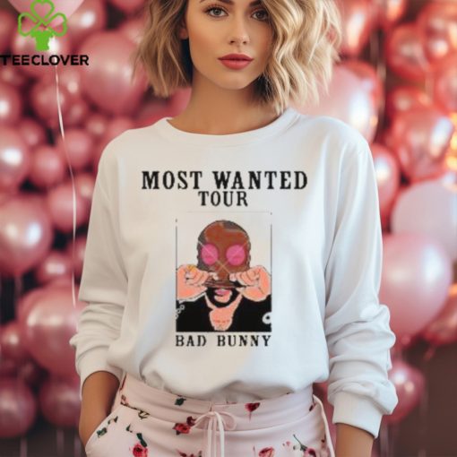 2024 Tour Bad Bunnys Most Wanted Shirt