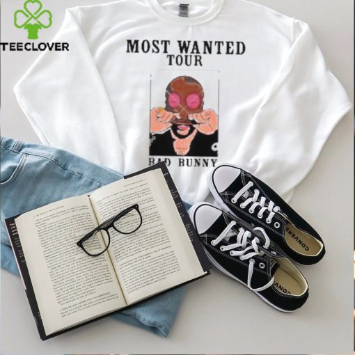 2024 Tour Bad Bunnys Most Wanted Shirt