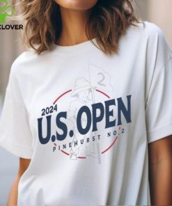 2024 U.S. Open White Ahead Putter Boy Silverton T Shirt