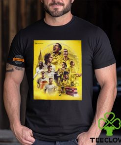 2024 UEFA Champions League Final Matchup Borussia Dortmund vs Real Madird Unisex T Shirt