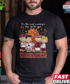 2024 ULM Warhawks x Peanuts Snoopy Is The Most Wonderful Time Of The Year Shirt