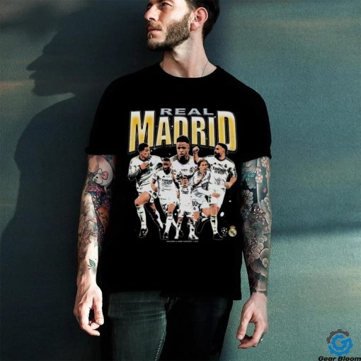 2024 Ucl Champs Real Madrid Graphic T Shirt