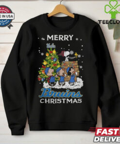 2024 Ucla Bruins Snoopy And Friends Merry Christmas Shirt