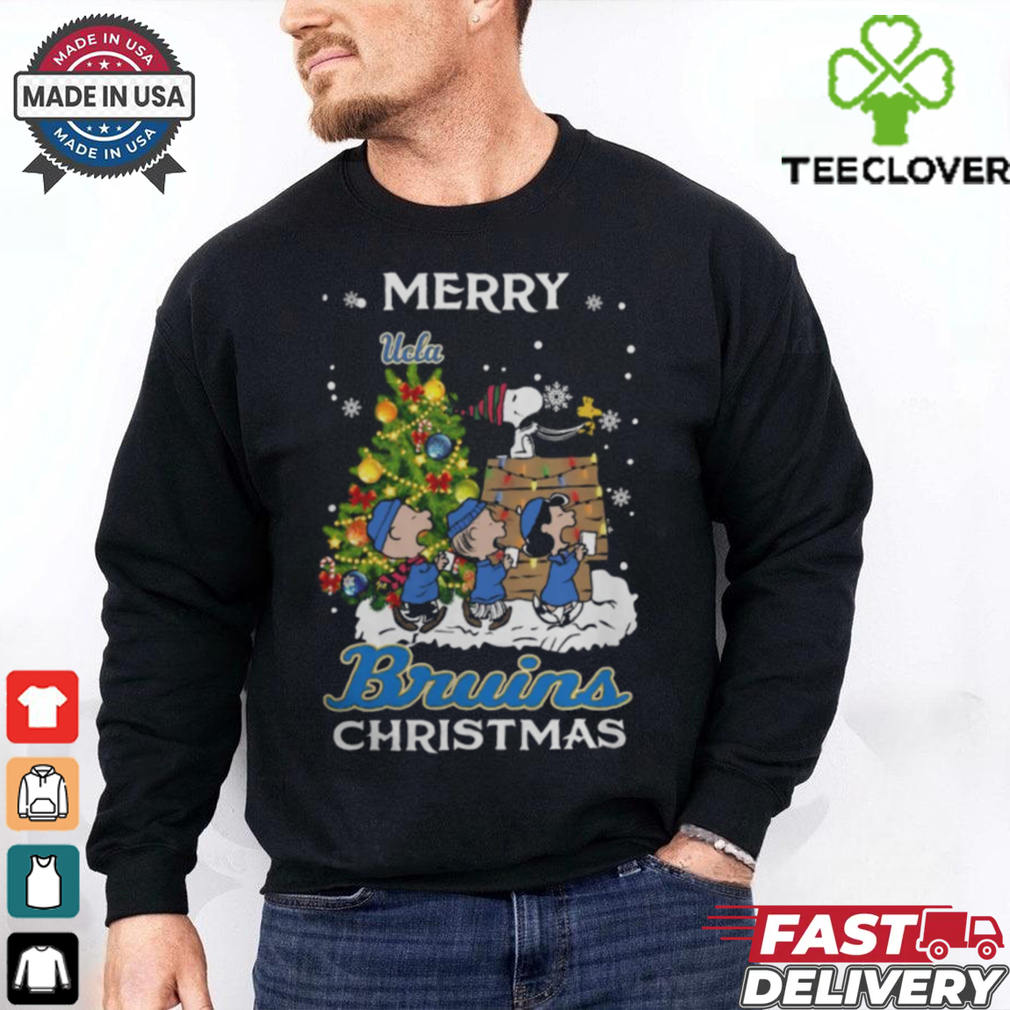 2024 Ucla Bruins Snoopy And Friends Merry Christmas Shirt 2024 Ucla Bruins Snoopy And Friends Merry Christmas Shirt