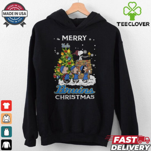 2024 Ucla Bruins Snoopy And Friends Merry Christmas Shirt