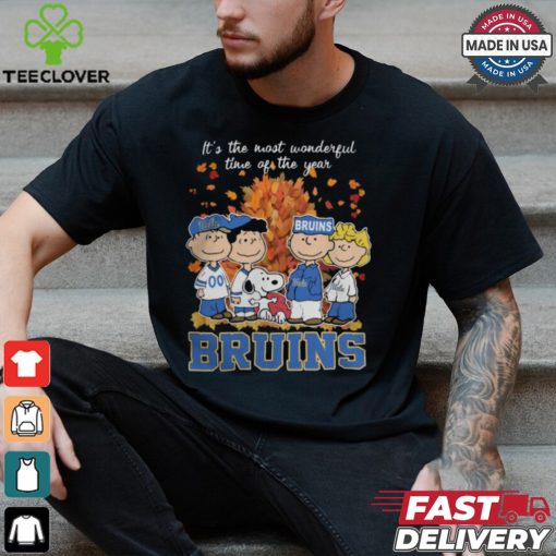 2024 Ucla Bruins x Peanuts Snoopy Is The Most Wonderful Time Of The Year Shirt