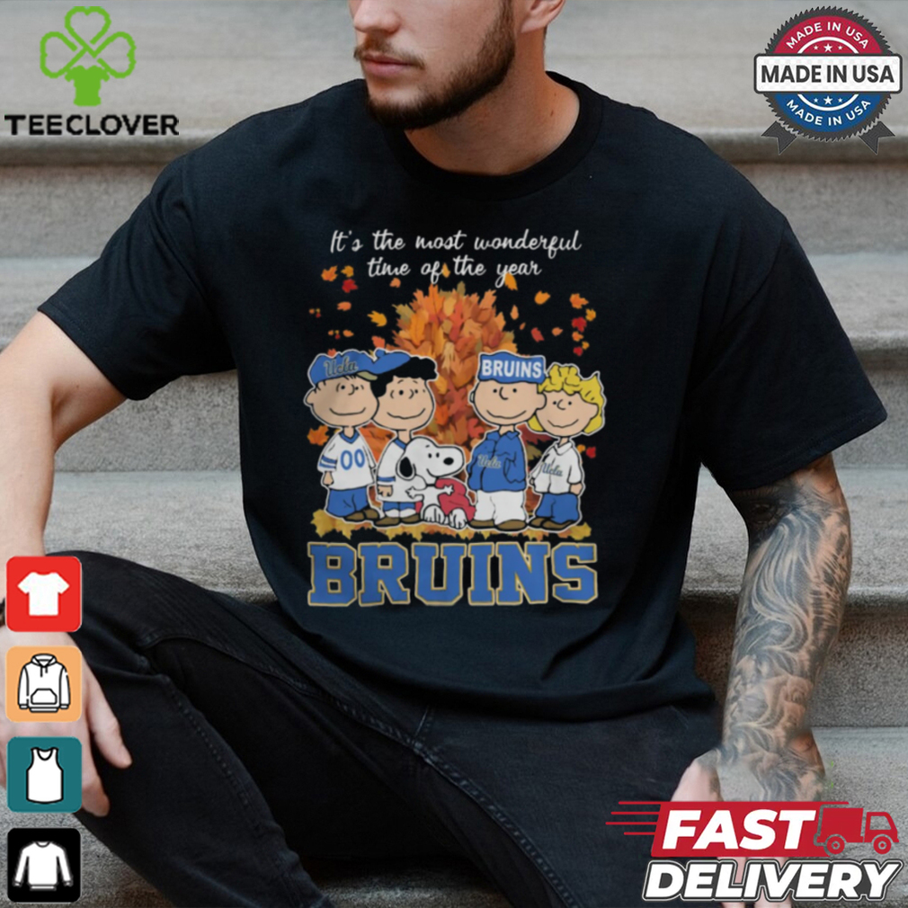 2024 Ucla Bruins x Peanuts Snoopy Is The Most Wonderful Time Of The Year Shirt 2024 Ucla Bruins x Peanuts Snoopy Is The Most Wonderful Time Of The Year Shirt