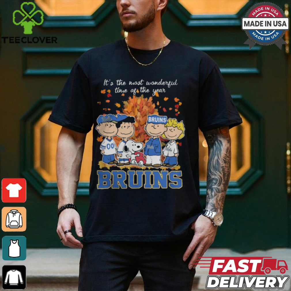 2024 Ucla Bruins x Peanuts Snoopy Is The Most Wonderful Time Of The Year Shirt 2024 Ucla Bruins x Peanuts Snoopy Is The Most Wonderful Time Of The Year Shirt