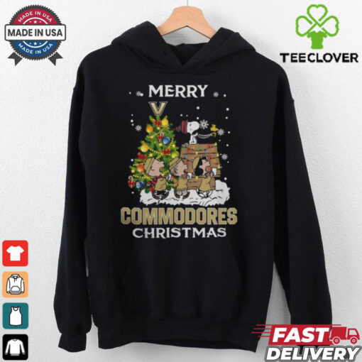 2024 Vanderbilt Commodores Snoopy And Friends Merry Christmas Shirt