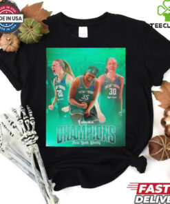 2024 WNBA Champions the New York Liberty are your poster shirt