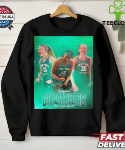 2024 WNBA Champions the New York Liberty are your poster shirt