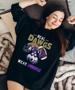 2024 Washington Huskies Real Dawgs Wear Purple Wolf shirt