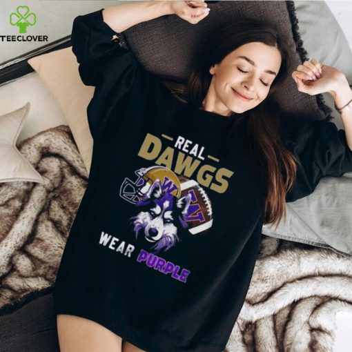 2024 Washington Huskies Real Dawgs Wear Purple Wolf hoodie, sweater, longsleeve, shirt v-neck, t-shirt