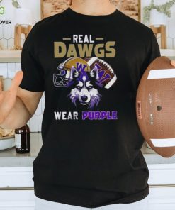 2024 Washington Huskies Real Dawgs Wear Purple Wolf hoodie, sweater, longsleeve, shirt v-neck, t-shirt