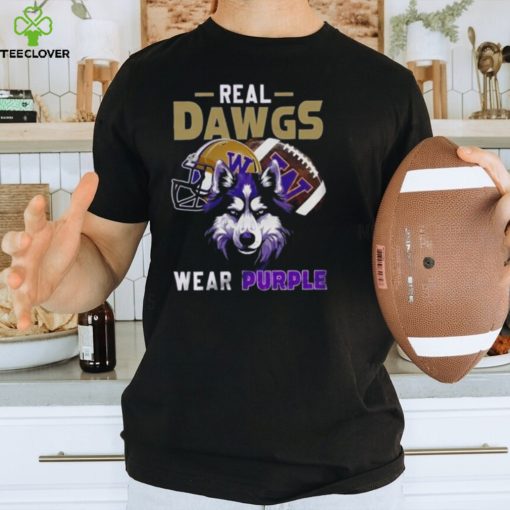 2024 Washington Huskies Real Dawgs Wear Purple Wolf hoodie, sweater, longsleeve, shirt v-neck, t-shirt