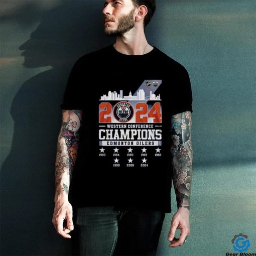 2024 Western Conference Champions Edmonton Oiler Special Shirt