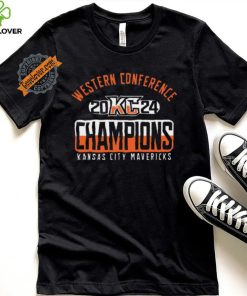 2024 Western Conference Champions Kansas City Mavericks shirt