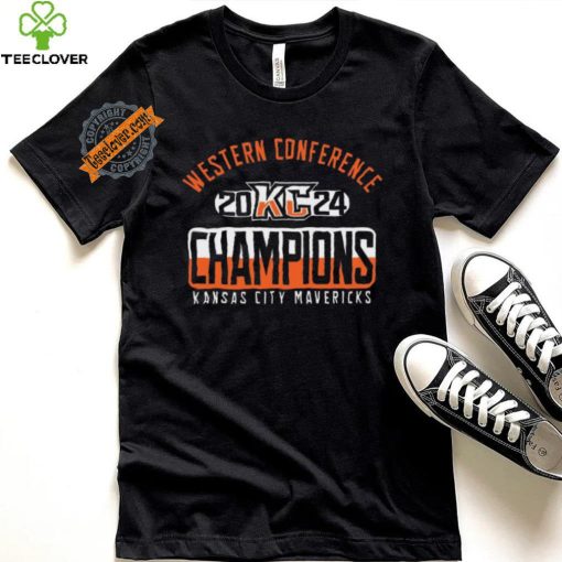 2024 Western Conference Champions Kansas City Mavericks shirt
