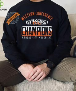 2024 Western Conference Champions Kansas City Mavericks shirt
