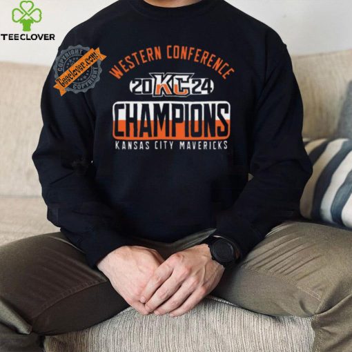 2024 Western Conference Champions Kansas City Mavericks shirt