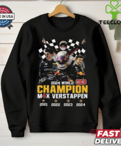 2024 World 33 Champions Max Verstappen Signature Unisex T Shirt