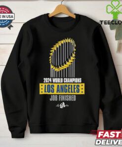 2024 World Champions Los Angeles Dodgers job finished cup shirt
