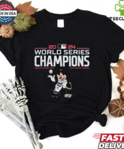 2024 World Series Champions LA Dodgers X Mickey Shirt