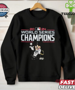 2024 World Series Champions LA Dodgers X Mickey Shirt